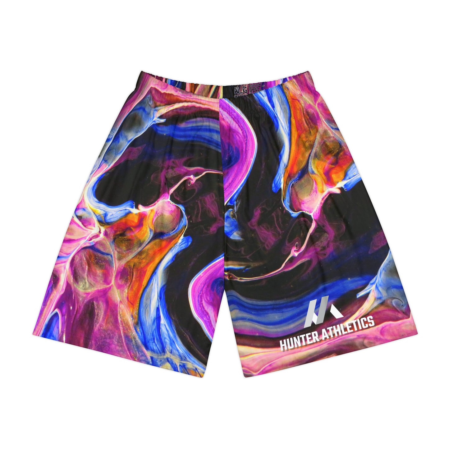 Abstract Men’s Sports Shorts